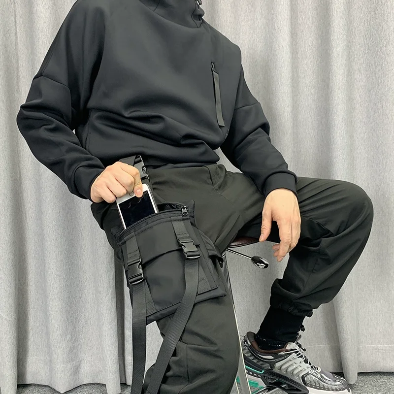 2024 Hip Hop Multifunction Tactical Techwear Leg Bag Unisex