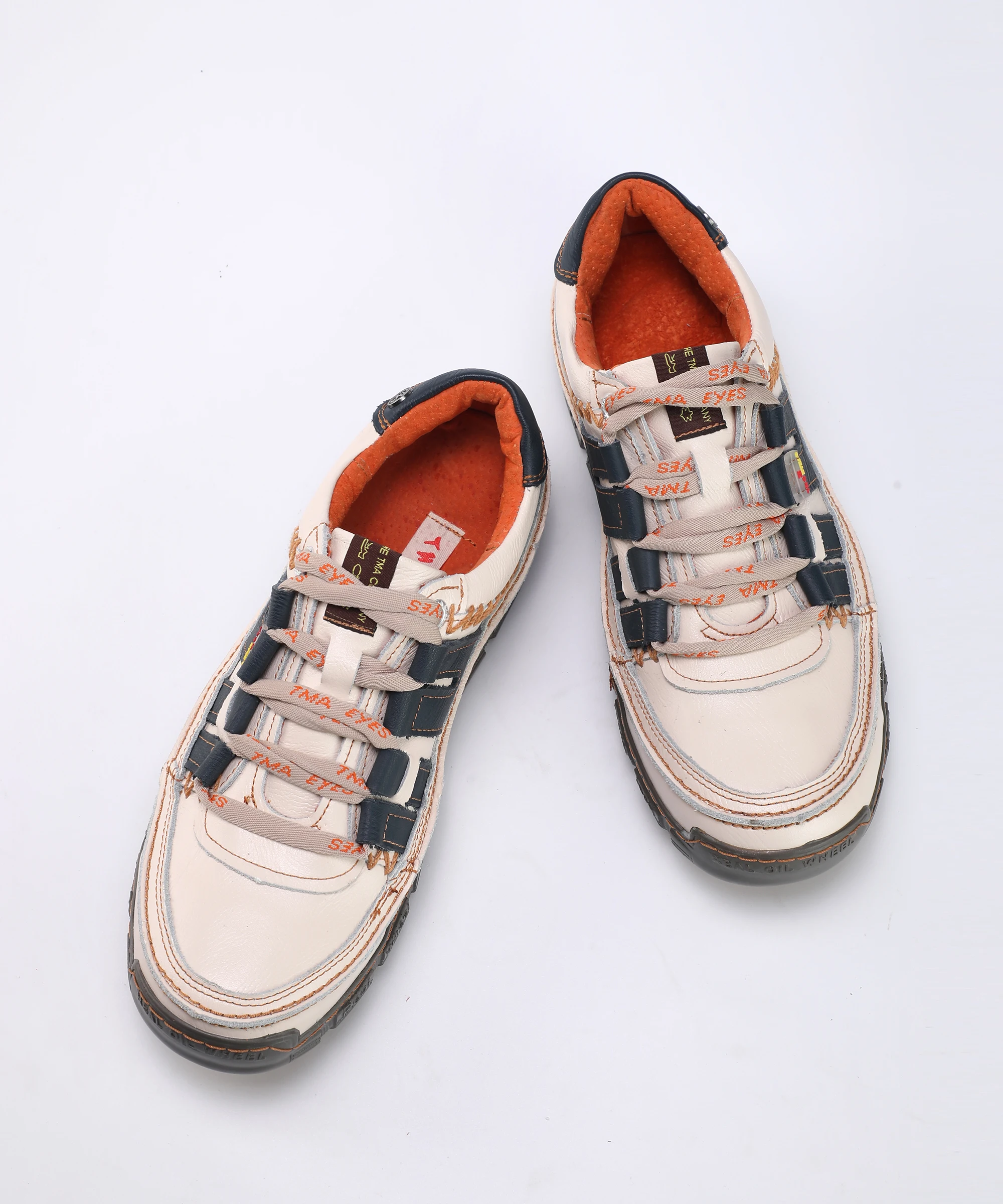 TMA EYES Spring and Autumn Men's 2023 New Casual Sports Wild Little Leather Shoes 3