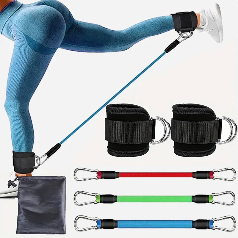 Enhanced Ankle Straps for Resistance and Strength Training Workouts