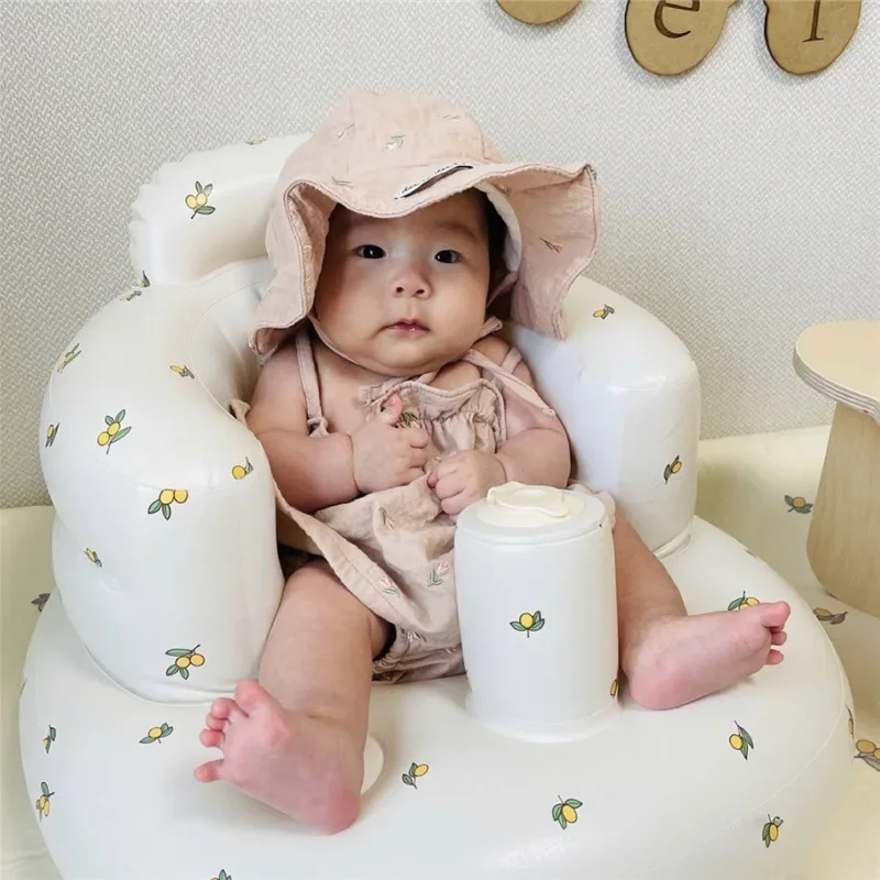 Home Children's Armchair Korean Popular Inflatable Photography Props Foldable Safety Learning Seat Children's Inflatable Sofa