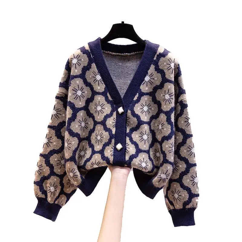 Sweater Top Women's Outer Cardigan 2025 Spring And Autumn