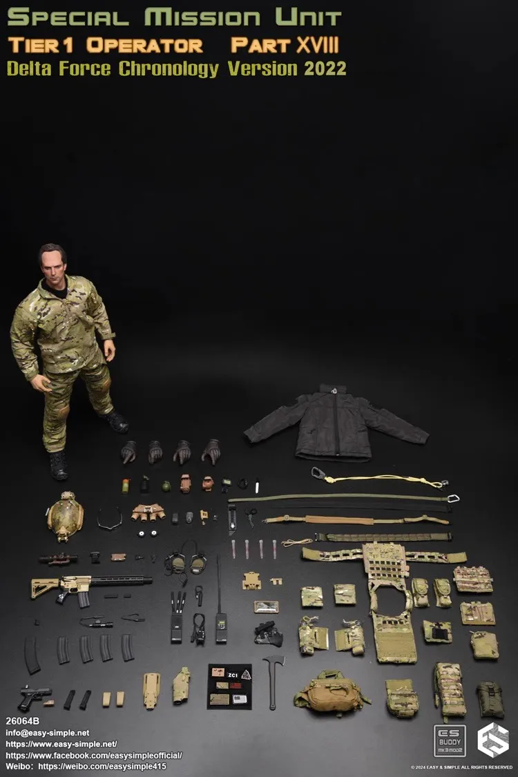 Easy&Simple ES 26064B 1/6 Soldier Special Forces Part 18