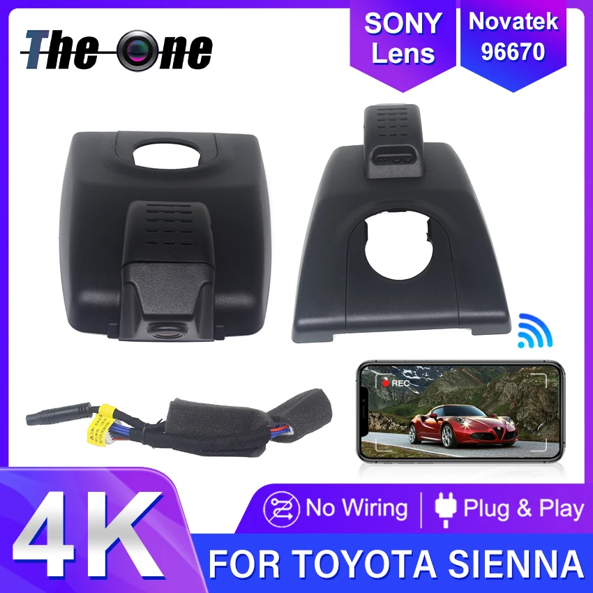 For-Toyota-Sienna-XSE-hybrid-2021-2022-2023-Dash-Cam-Recorder-Front-and ...