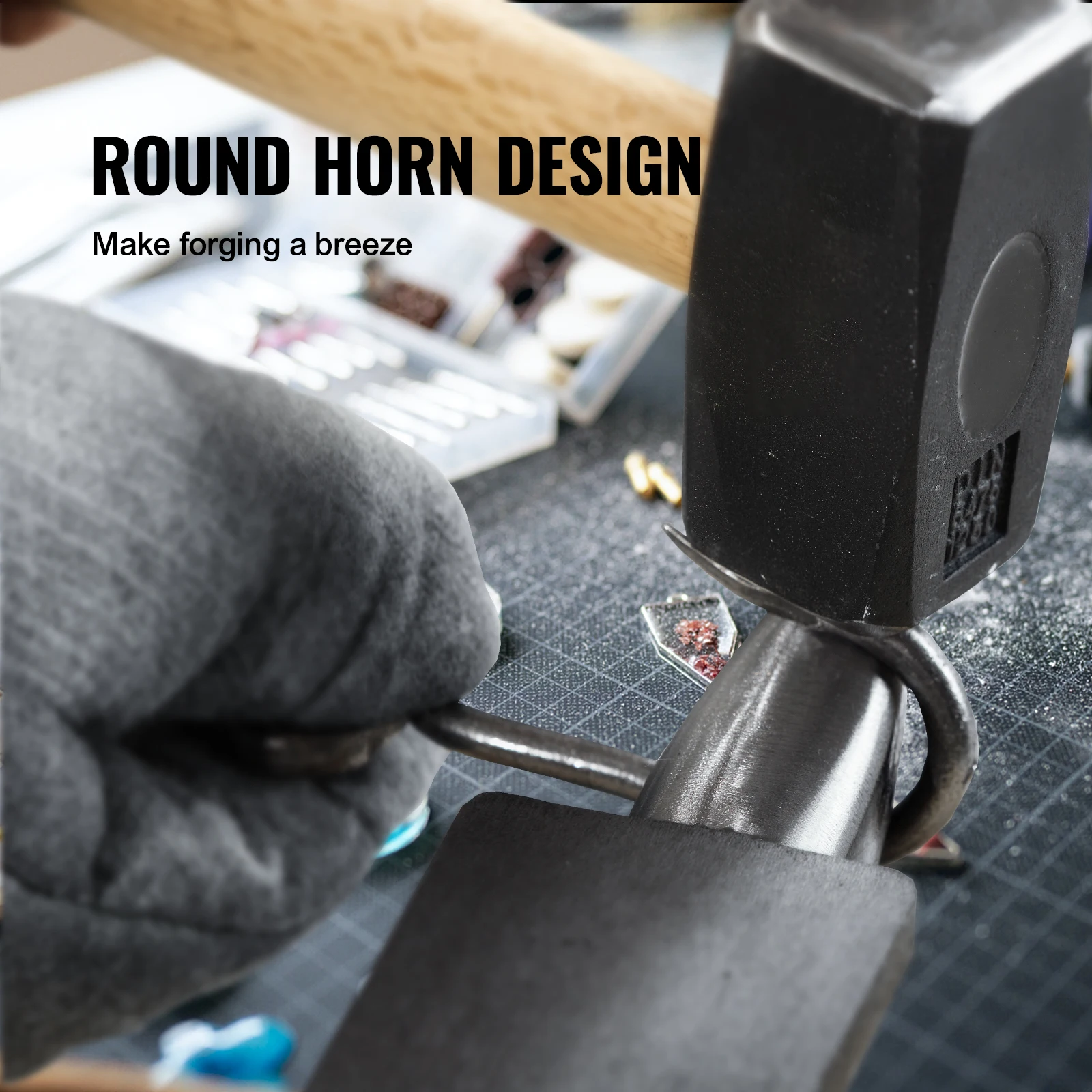 Cast Steel Anvil for Blacksmithing and Metalwork