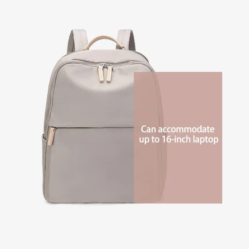 Mochila ligera para ordenador, mochila de viaje para mujer, combinable con todo, nueva mochila de viaje de tela Oxford de verano 2024, gran capacidad