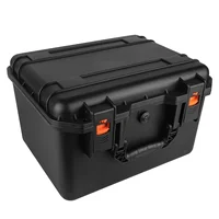 Durable Plastic Big Size Tool Box Waterproof Equipment Storage Case with Foam Insert Mult-Portable Lithium Battery Carrying Box 2