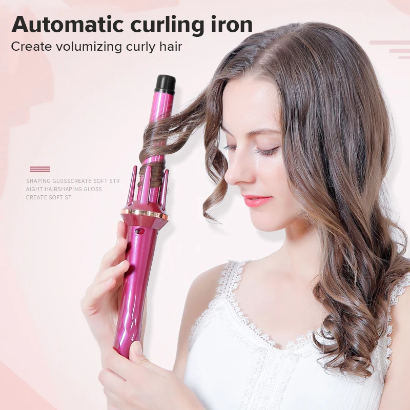 Automatic Hair Curlers Negative Ion Ceramic Care Big Wand Wave Hair Styler Curling Irons 3 Temperatures Fast Heating Styling Too