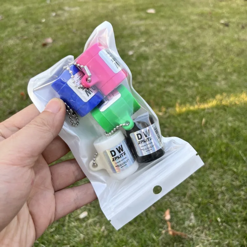 Portable Sharp Splitter Keychain Cutter 5Pcs/Lot Perfect Fast And Easy Cut Mixed Color