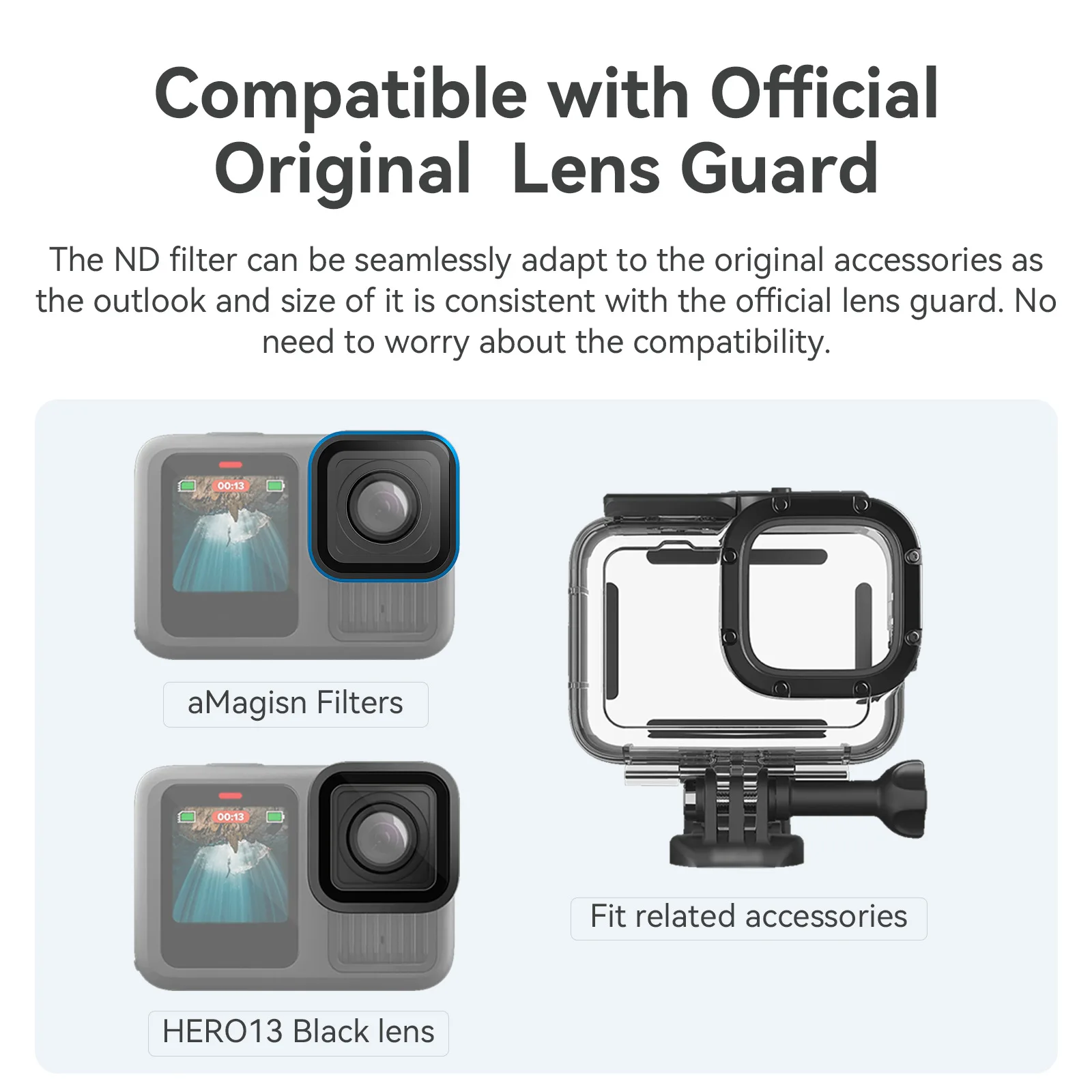 Filtre ND CPL UV pour GoPro DJI Insta360 - Lot de 5