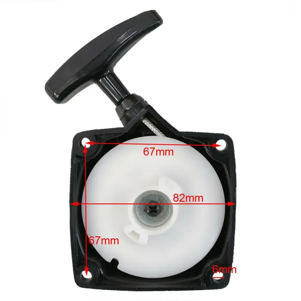 TDPRO 33cc-49cc 2 Stroke Mini Recoil Pull Start Starter For Pocket ATV Dirt Bike Mini Quad Chopper Scooter 33cc 43cc 47cc 49cc engine pull starter