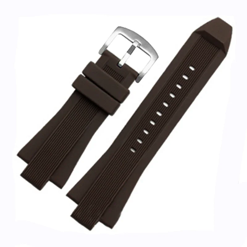 Silicone Replacement Watch Band - Soft and Comfortable Watch Strap for Men