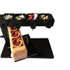 Household Electric Non Stick Melting Pot Double Layer Baking Cheese Heater Bacon Butter Frying Board Grill Baking Cheese Steak 2