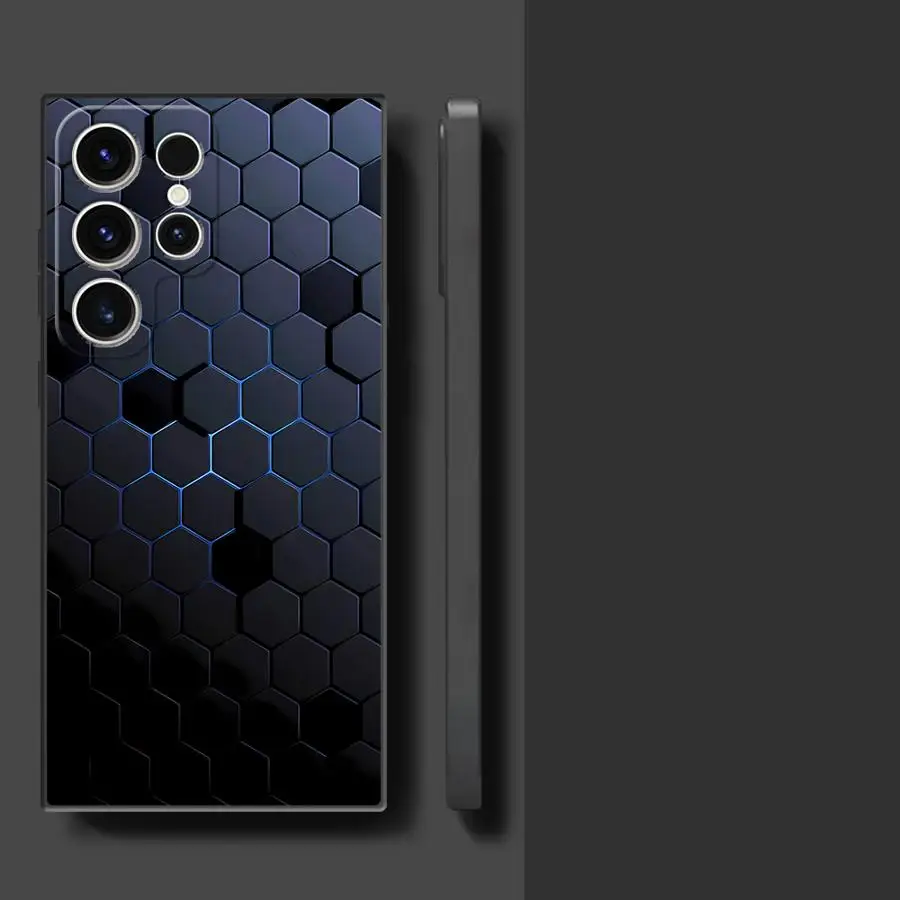 Carbon Fiber Silicone Phone Case - Sleek and Durable Protection