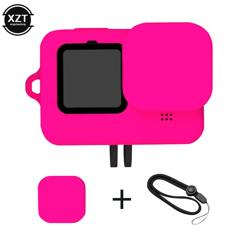 Per Ccc Gopro9 Copertura In Silicone Per Fotocamera Hero10 Copertura Protettiva Per Fotocamera Sportiva Hero9 Copertura Per Obiettivo Copertura Per Ac