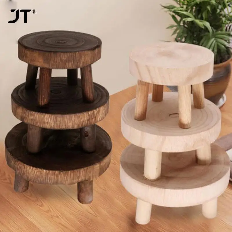 Plant Stand Shelf Wooden for Flower Pot