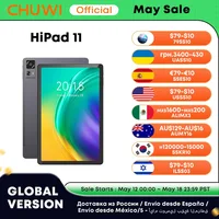 CHUWI HiPad 11 Tablet 6GB 128GB Android 14 Tablets 10.95 Inch FHD IPS Screen Unisoc T616 Qcta Core Pad 4G LTE Network Tablet PC