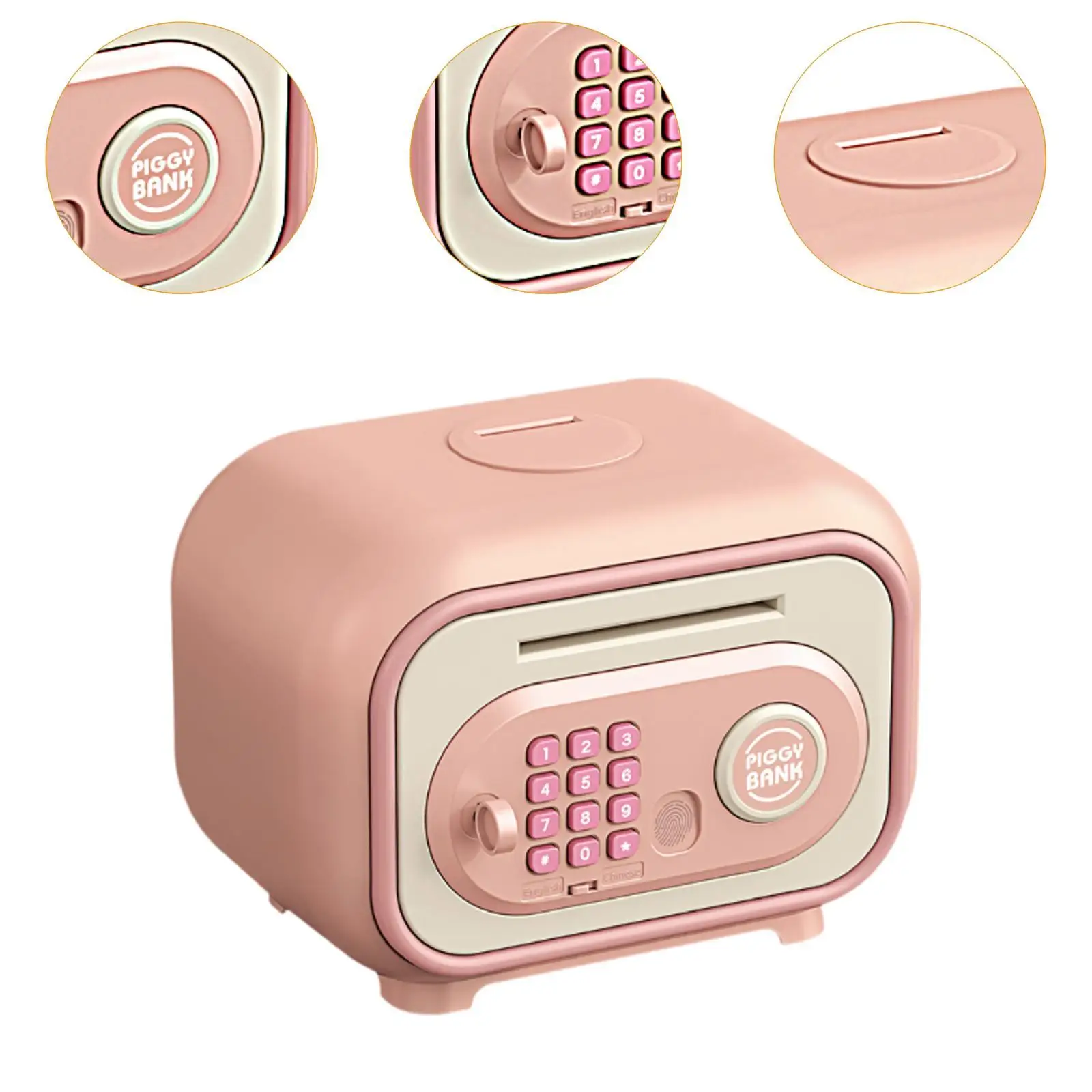 Electronic Piggy Banks ATM Savings Bank Personal Password & Simulation