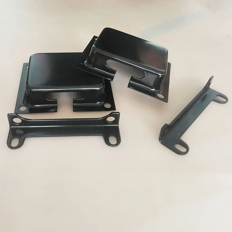 

2PcsTransformer Cover EI76/96 Side Cover End Bells Protective Shrouds Iron Shield With Brackets Loudspeaker Accessories