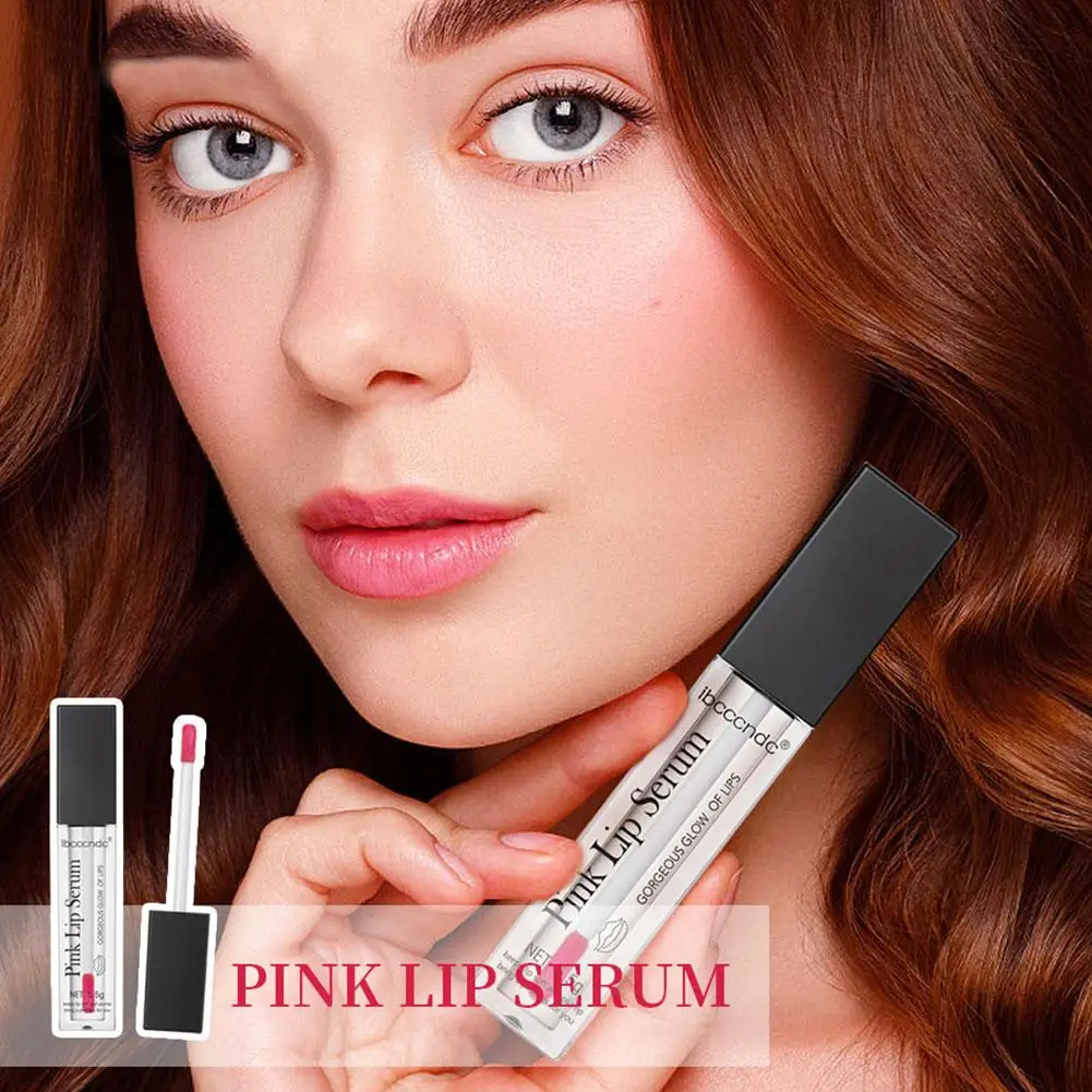 

New Lip Black Removal Serum Remove Dark Smoke Lips Balm Lip Essence Moisturizer Care Lip Repair Lines Pink Nourishing Lip K8B1
