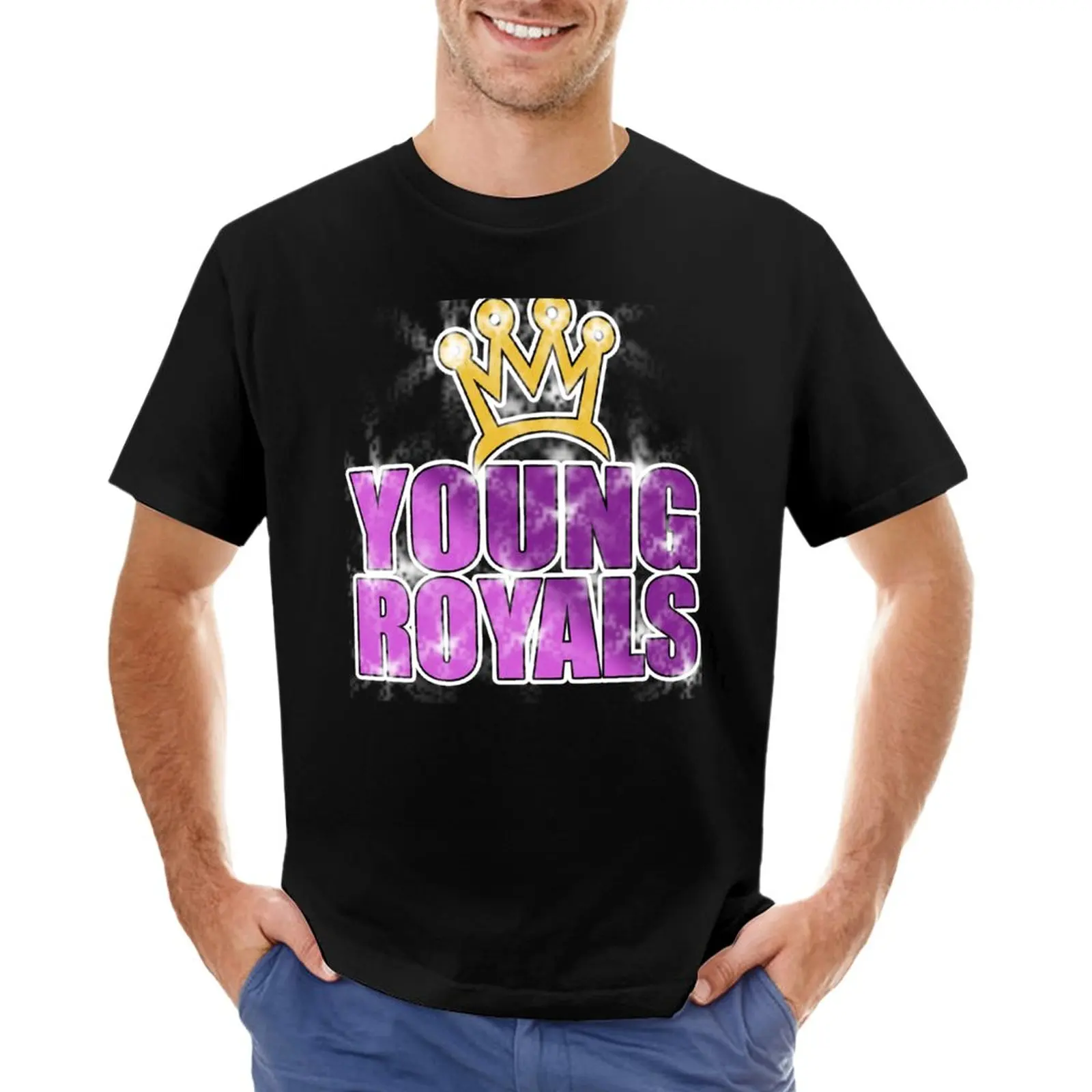 

Young Royals T-Shirt t-shirts man blank t shirts plain black t shirts men