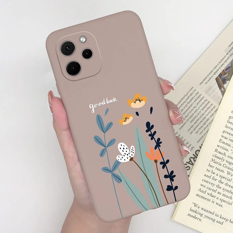 Heart Silicone Matte Shockproof Phone Case - Soft Back Cover, Enhanced Protection