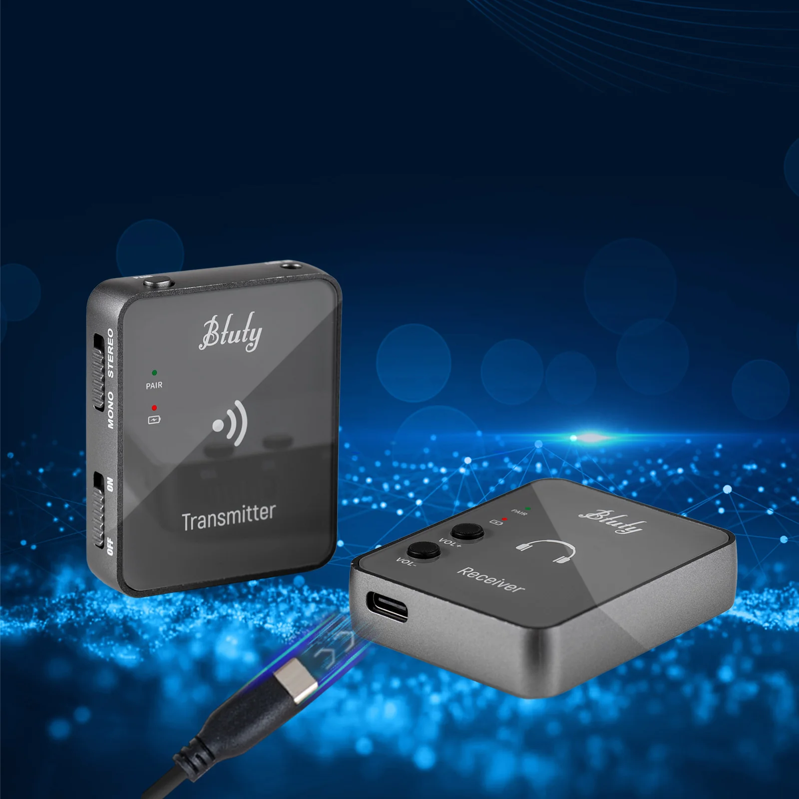 

Беспроводной ресивер/передатчик Btuty 2,4 ГГц для быстрой передачи