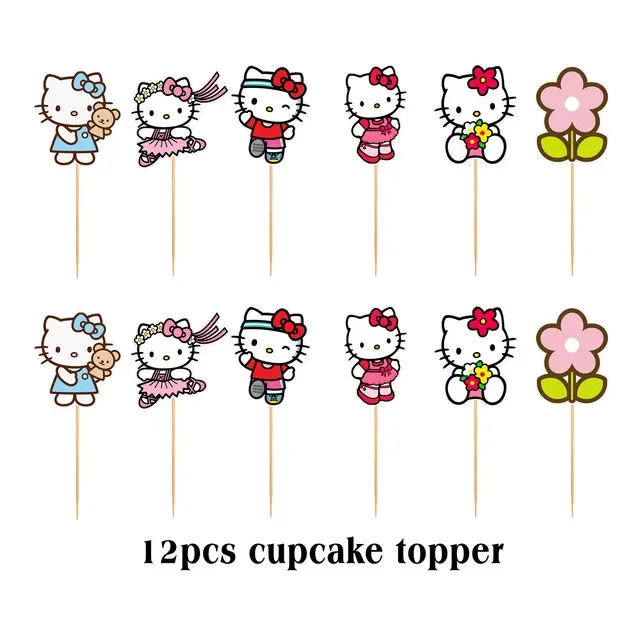 Cartoon Kitty Balloon Set 3