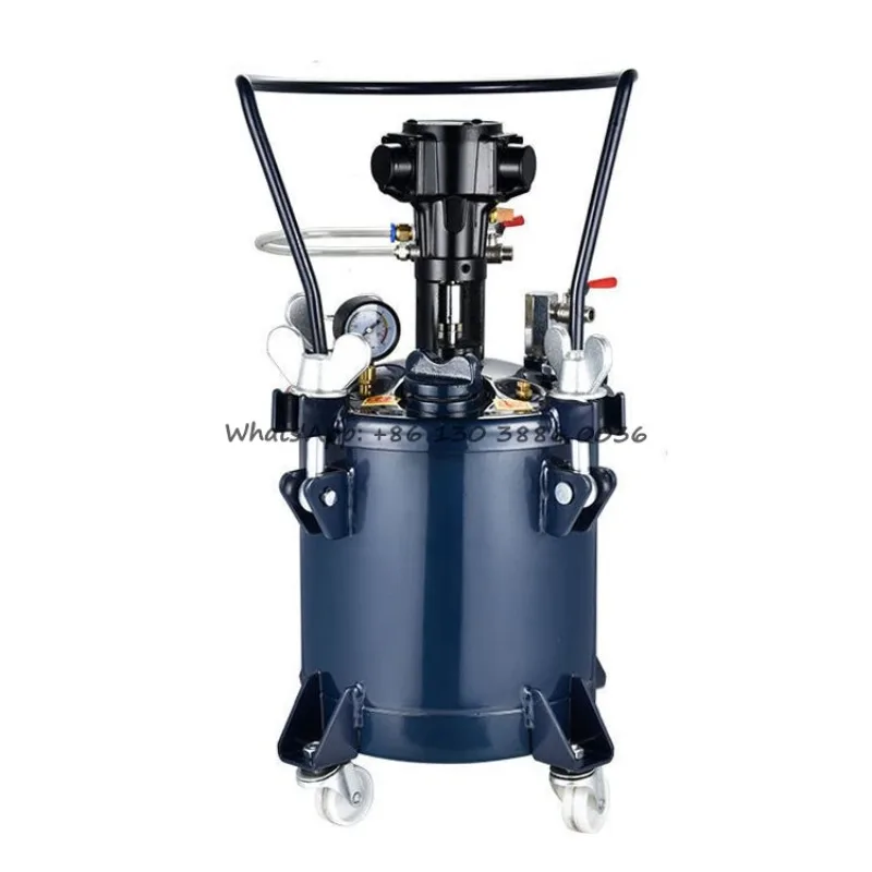 

China Factory Customizable Pressure Vessels Pot Stainless Steel Pressure Mixing Paint Pressure Tank 10L for Air Spray Gun