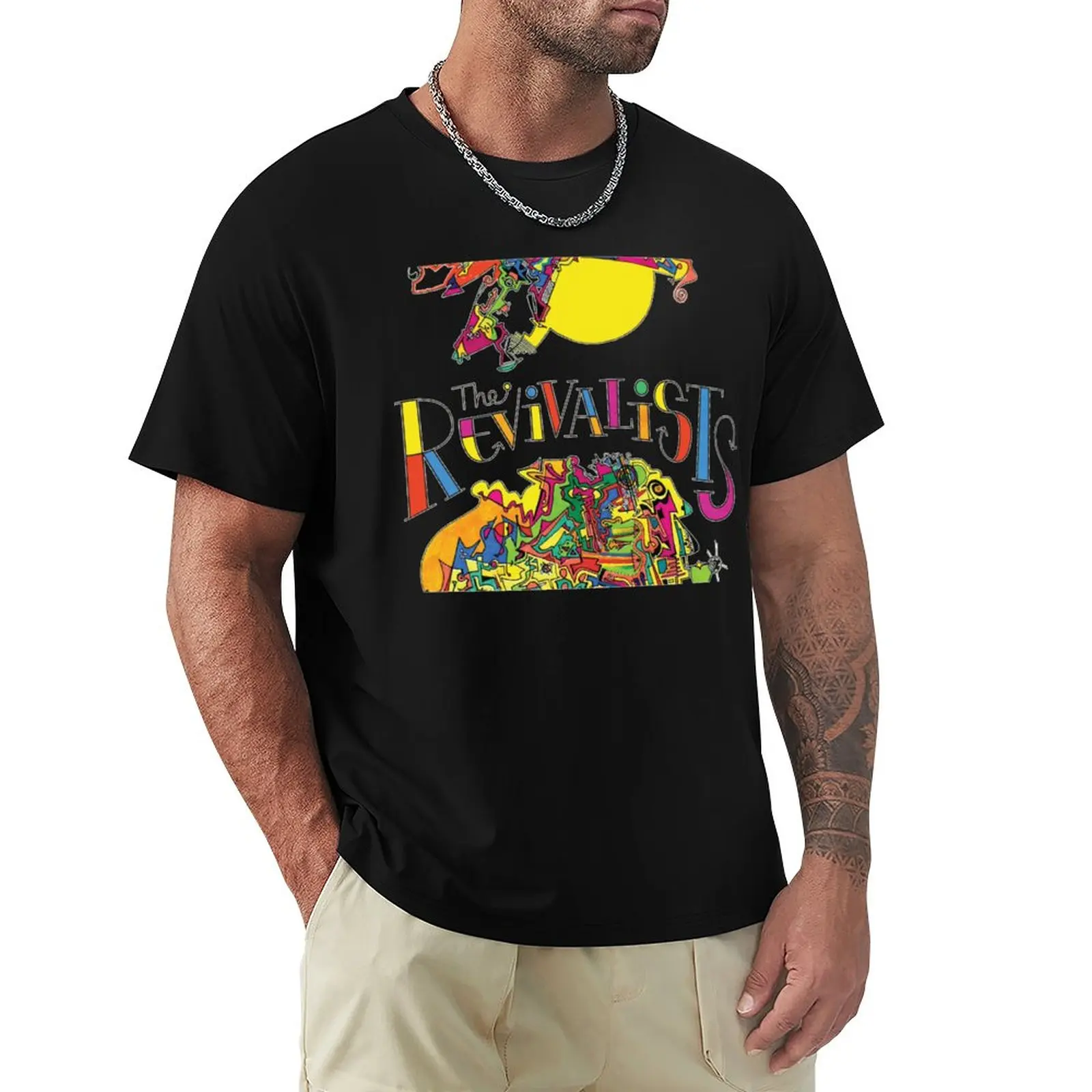 

The Revivalists T-Shirt summer tops for a boy cute tops Men's t-shirt