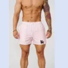 2025 YA Summer Men's Shorts Jogger Exercise and Fitness Quick-drying Breathable Casual Beach Pants 4-point Shorts young 3