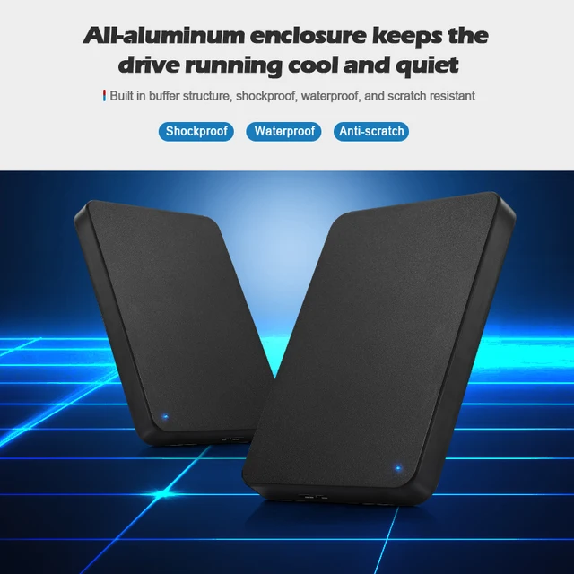 XLON 휴대용 외장 하드 드라이브: 고속, 대용량, 이동성을 위한 이상적인 데이터 저장소