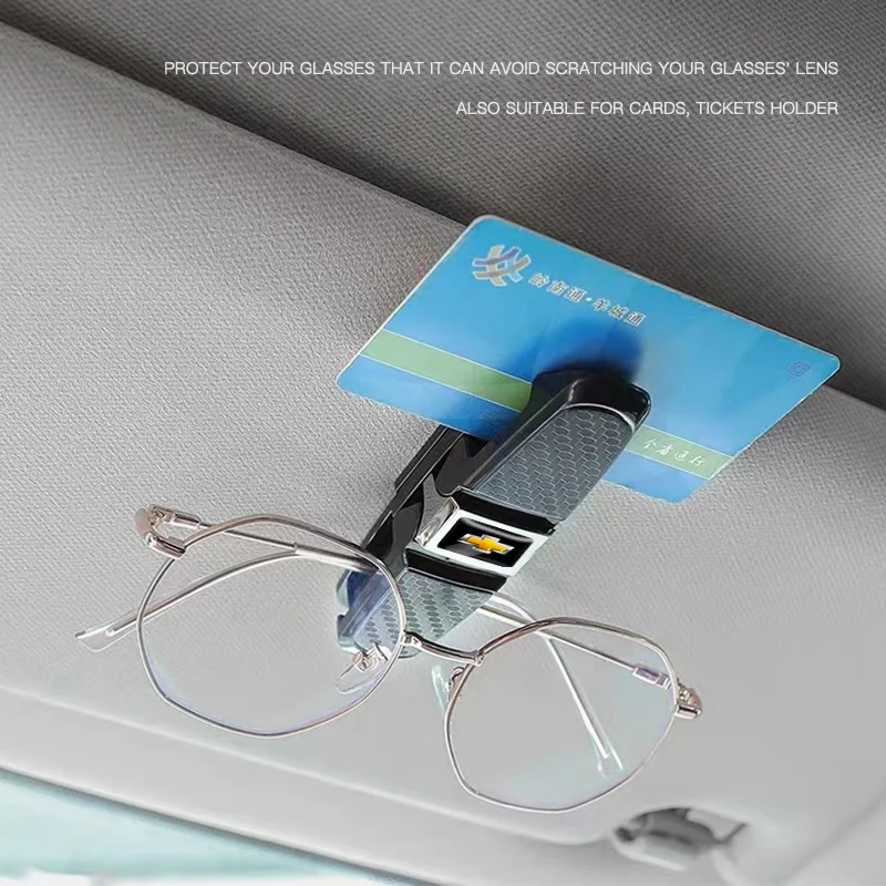 ABS 자동차 선 바이저 안경 클립 카드 티켓 고정 장치 쉐보레 크루즈 말리부 콜로라도 서브어반 이쿼녹스 블레이저 트랙스 카마로용