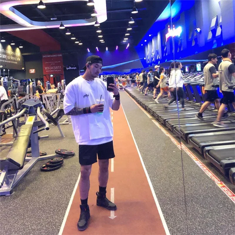 Men's Half Sleeve Round Collar Sports T-Shirt