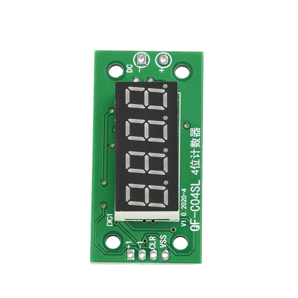 0-9999 DC 4-25V Elektronisches Digitalzählermodul LED Niedrigpegel-Schaltzählermodul mit Stromausfall-Speicherfunktion – Detail 5