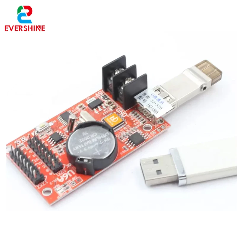 (에서 선박 us) 뜨거운 판매 HD-U6A Led 비디오 화면 제어 카드 32 gb 64 gb 32 gb 32 gb 64 gb Led 비디오 화면