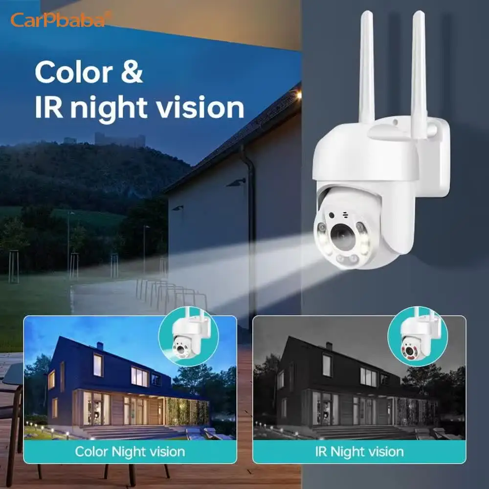 2MP WiFi Smart CCTV Outdoor Wireless Video Surveillance PTZ Camera Yiiot 360 IP Home CCTV Network Security WiFi Camera 6