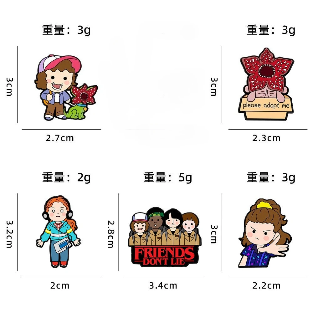 Charming King Cannibal Flower Cartoon Enamel Pin Lapel Brooch - Personalized Home Decor Accessory