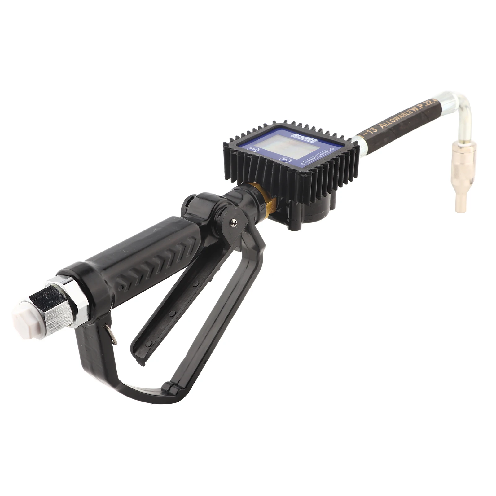 Digital Fuel Oil Lubricant Nozzle Gun Fueling Nozzle with Meter Meter Oil Fill Fuel