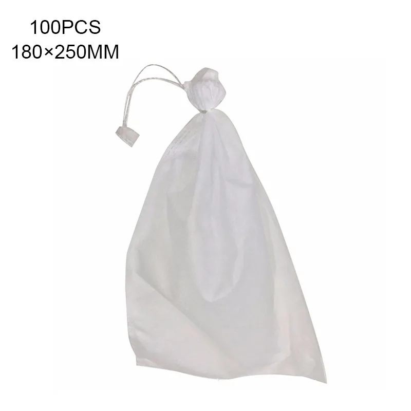 100Pcs Grapes Bags Net For Vegetable Grapes Fruit Protection Grow Bag from OS Mesh Against Insect Pest Control-Bird Home Garden 