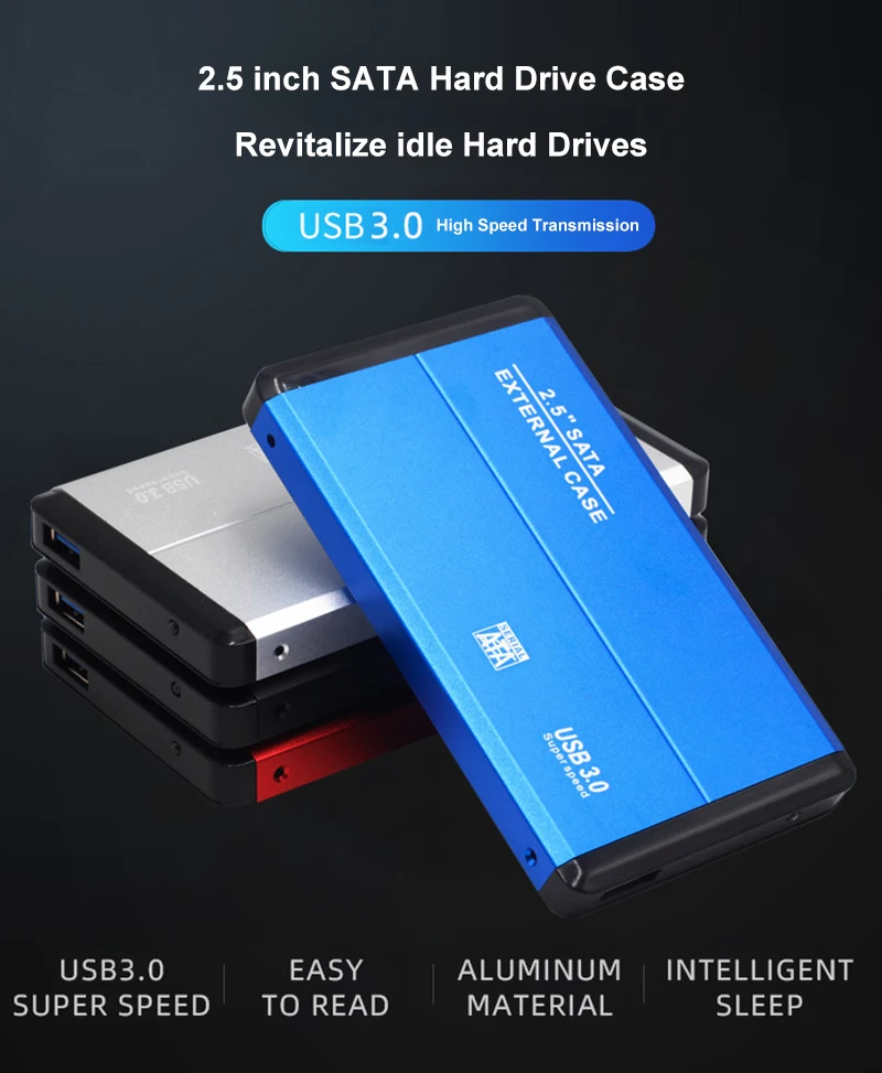 serial para Notebook, Mobile, SATA externo, USB 3.0, 2.5 