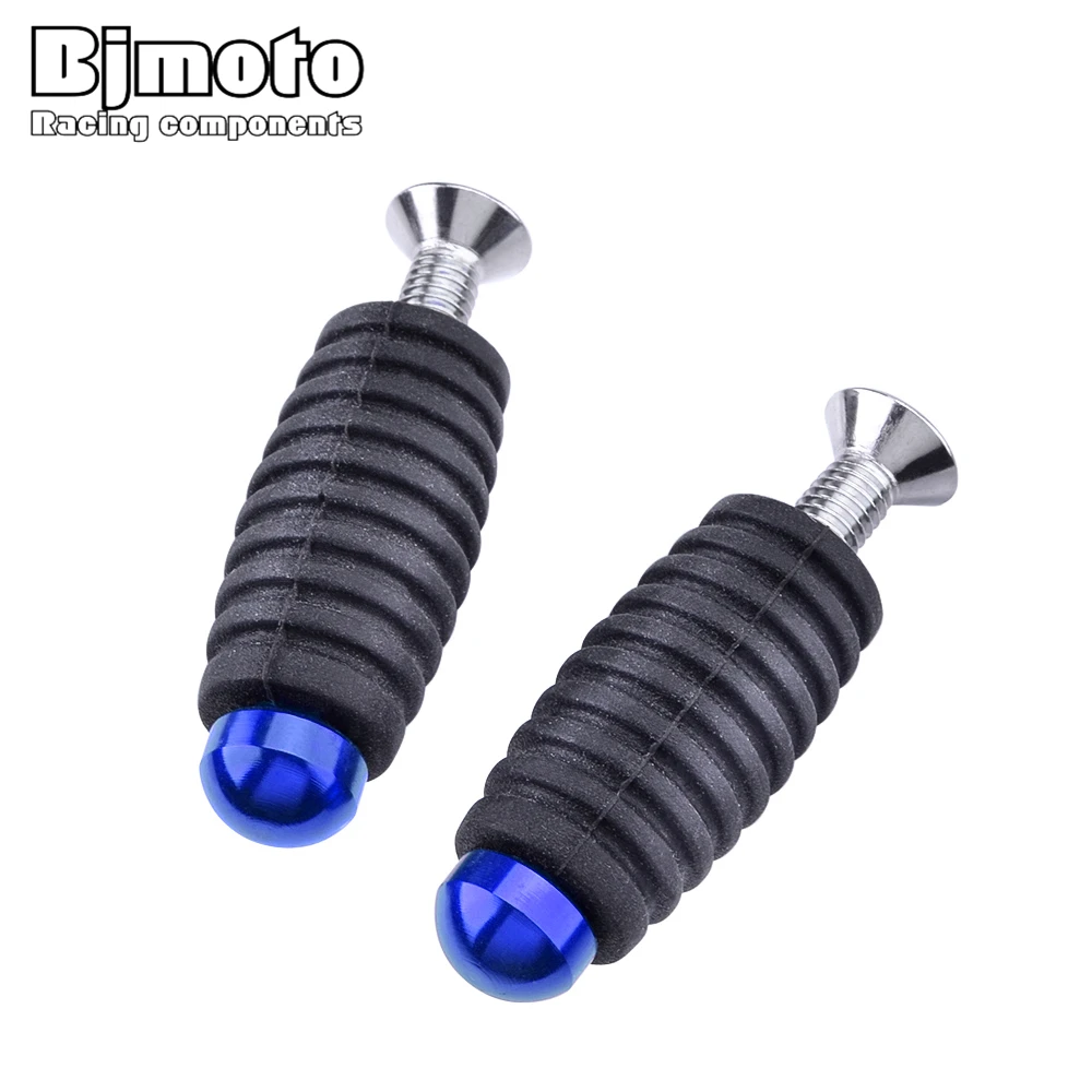 Gear Shift Brake Lever Toe Pegs Toepegs Pedals 6mm Footpegs For Suzuki GSX s750 sv650 gsx1300r gsr 600 Bandit 600 650 1200 1250 motorcycle accessories motorcycle footrests motorcycle foot pedals