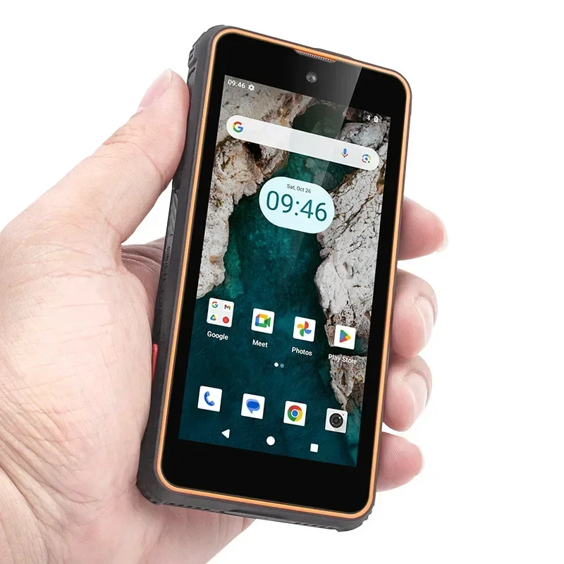 UNIWA R4001 4G Rugged Smartphone 4.0 Inch Display PTT Small Phone 4GB RAM +64GB ROM 20MP Night Vision 3000mAh SOS Android 14 NFC 2