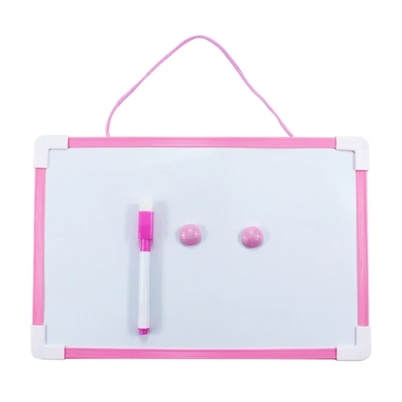 Magnetic Double-sided Dry-erase Whiteboard with Marker and Magnets Set