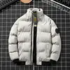 2023 Men's Winter Jacket New Fashion Cotton Coat Korean Style Trendy Cropped Padded Jacket Thickened Down Coat Scene