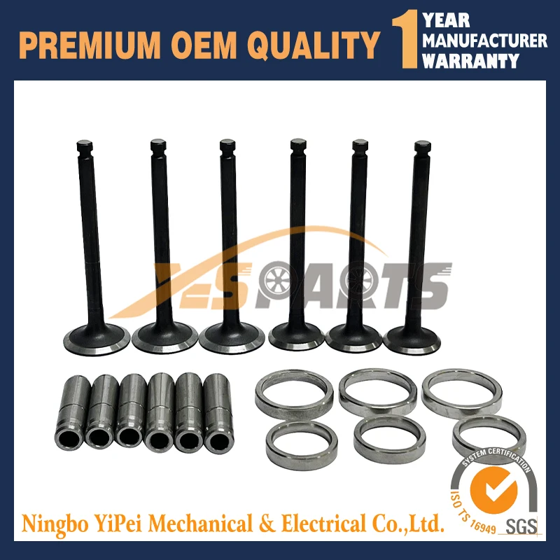 

Комплект впускного клапана и выпускного клапана для двигателя Yanmar 3TNE84