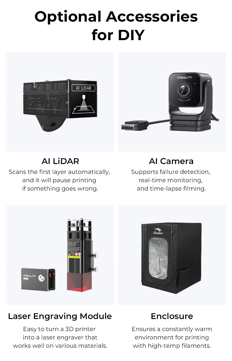 Creality CR-10 SE 3D Printer Upgraded "Sprite" Direct Extrusion Hands