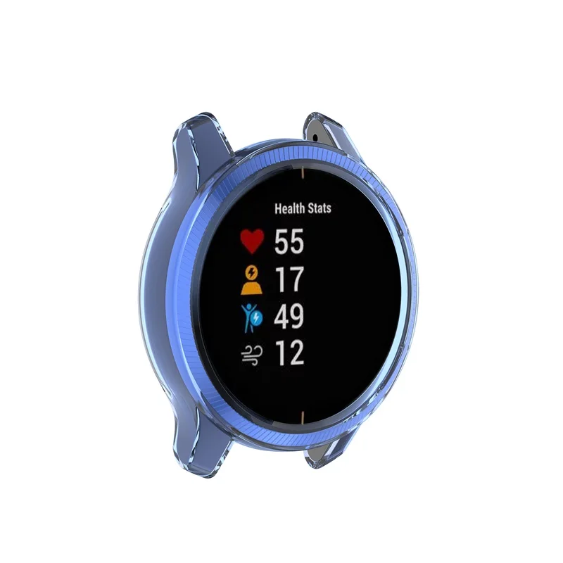 Crystal Clear TPU Protective Case - Soft Silicone Shell for Smartwatch Accessories