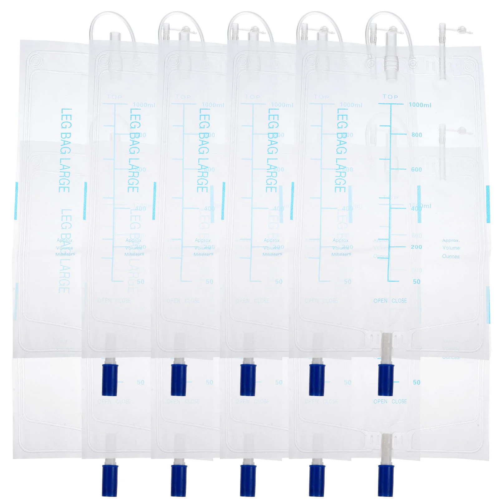 Liquid Storage Bag Urinary Drainage Disposable Pvc Urine Pouch 10 Pcs