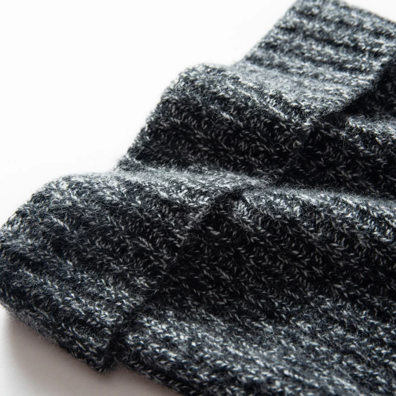 MERRILAMB Kaschmir Mützen für Frauen Neue Winter Gestrickte Kopfbedeckungen Warm Halten Hut Hohe Qualität Feste Beiläufige Outdoor Caps Skullies – Detail 13