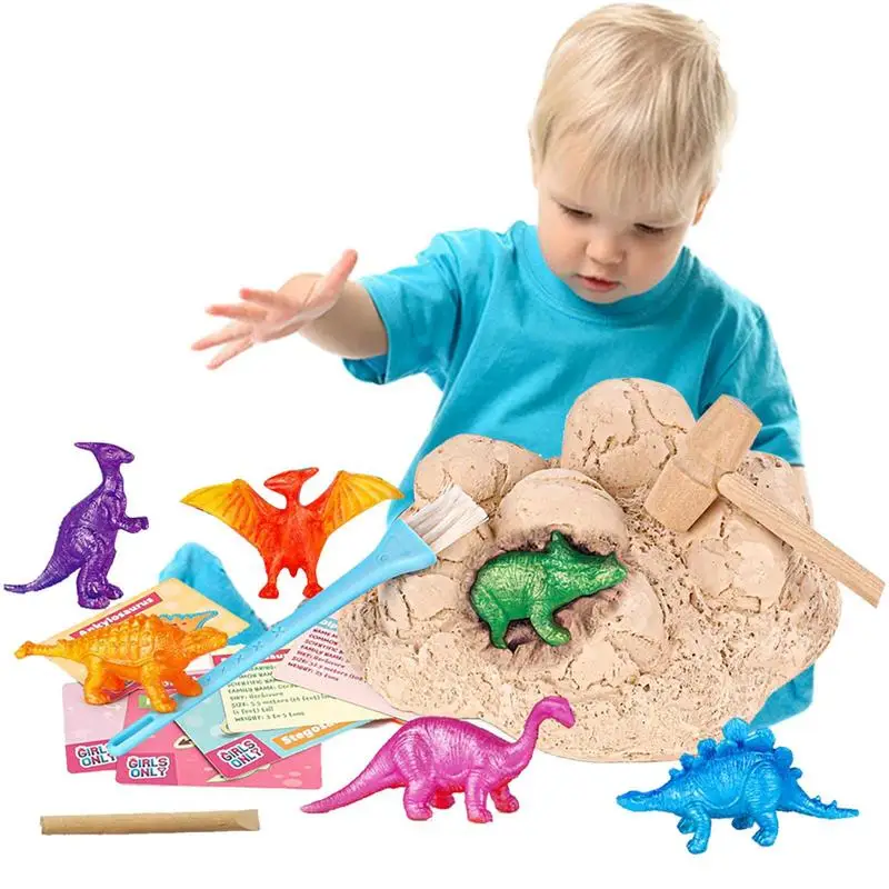 

Dinosaur Egg Dig Kit Archaeological Excavation Kit For Kid Dig Up Surprise Dinosaurs STEM Toys Birthday Gifts For Boys/Girls